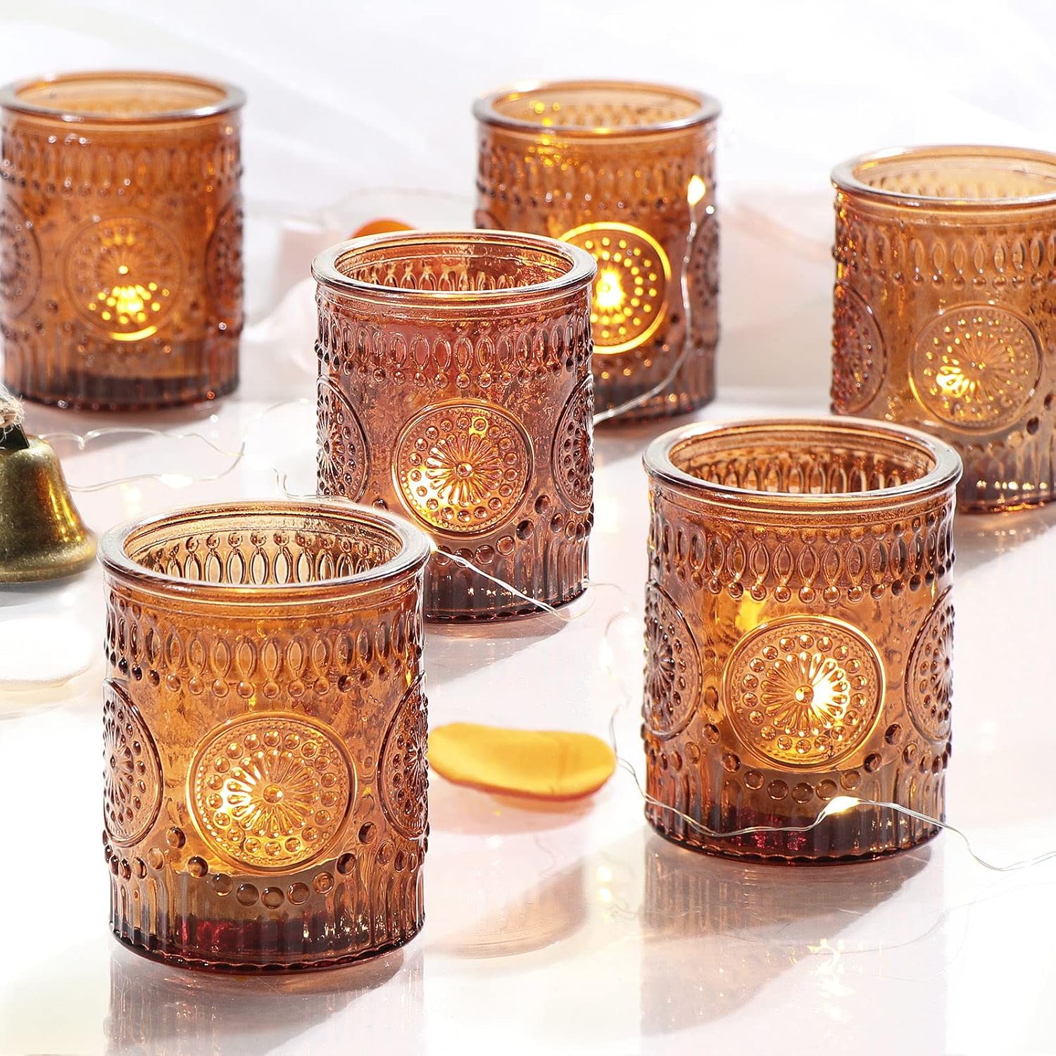Amber Votives